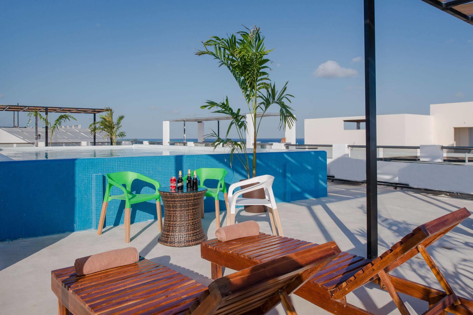 Coral Beach Condo Playa del Carmen Dış mekan fotoğraf